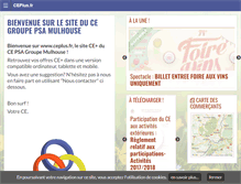 Tablet Screenshot of ceplus.fr