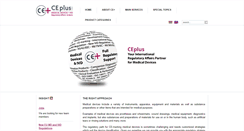 Desktop Screenshot of ceplus.eu